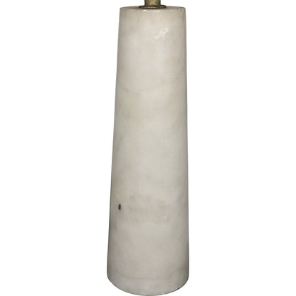 Hotaru Side Table by Noir in antique brass. Made from white marble, metal in a transitional style.