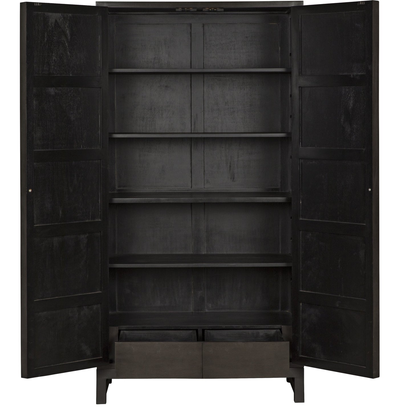 003 S-335465 | Additional Silo | Small Maharadscha Hutch by Noir. Made from mahogany in a eclectic & global style.