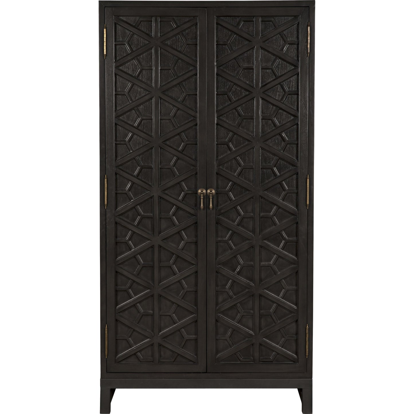 002 S-335465 | Additional Silo | Small Maharadscha Hutch by Noir. Made from mahogany in a eclectic & global style.