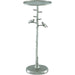 Piaf Drinks Table by Currey and Company. Made from cast aluminum in a transitional style.