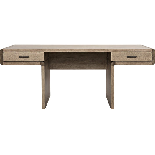 Degas Desk by Noir. Made from walnut in a modern style.