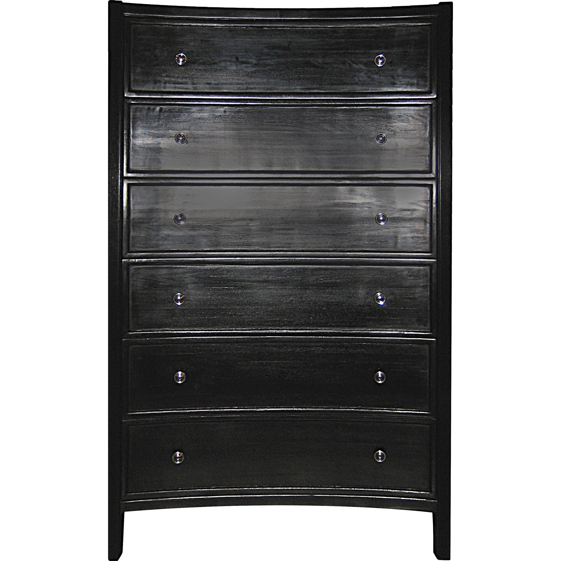 Hampton Tall Boy by Noir. Made from mahogany in a transitional style.