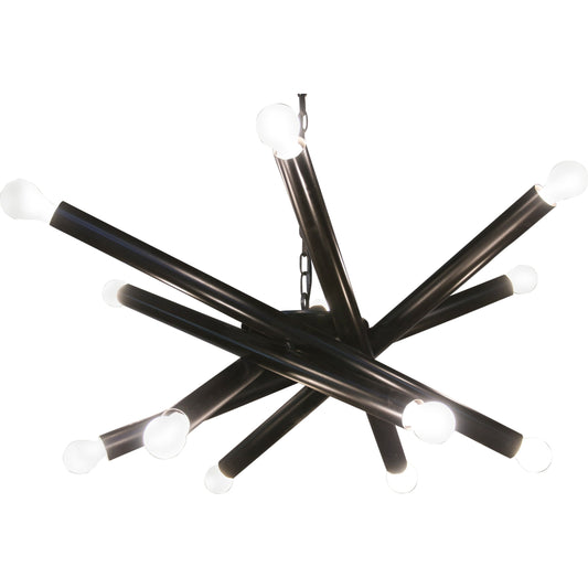 001 S-335039 | Primary Silo | Lex Chandelier by Noir. Made from metal in a modern style.