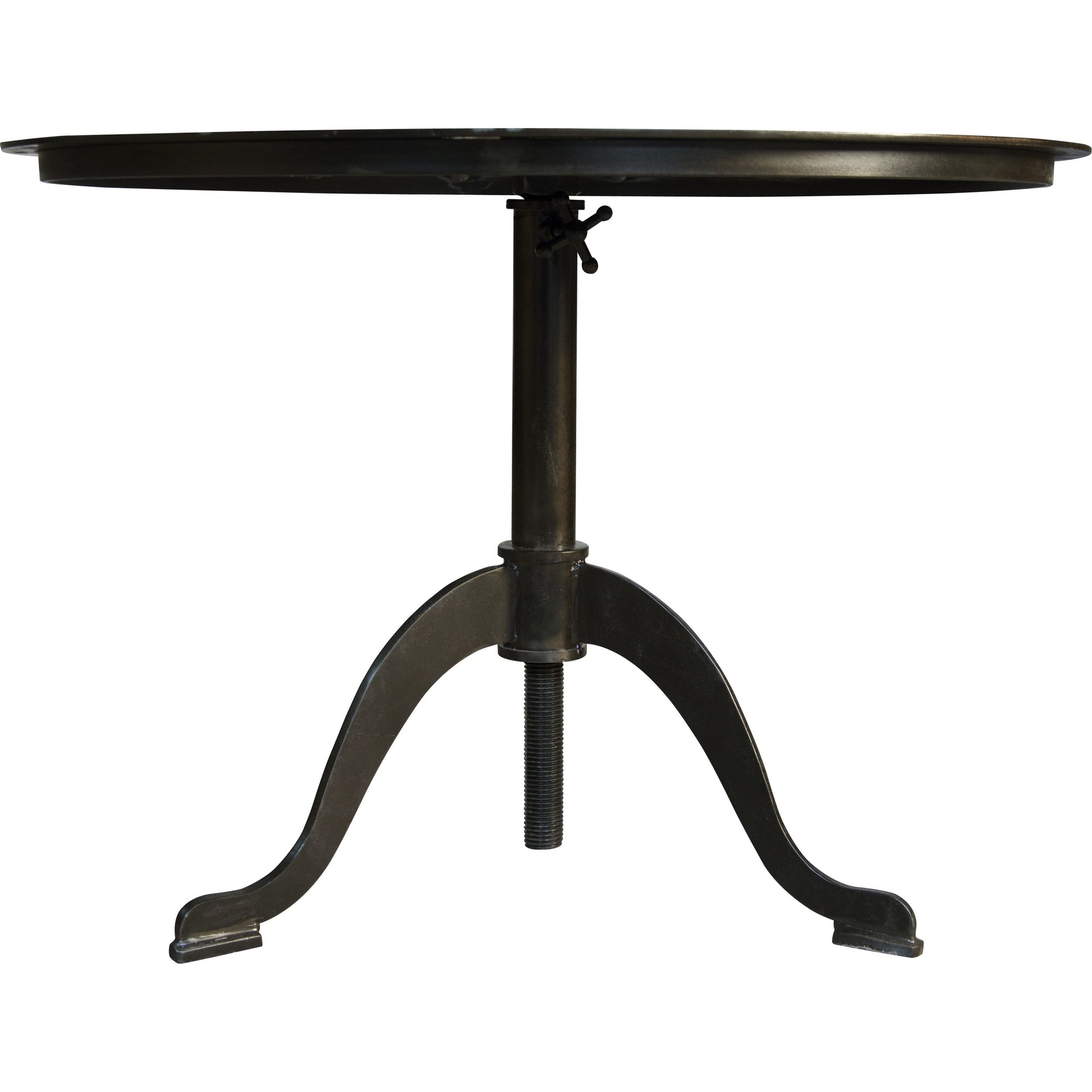 Calder Side Table by Noir in metal. Made from metal in a transitional style.