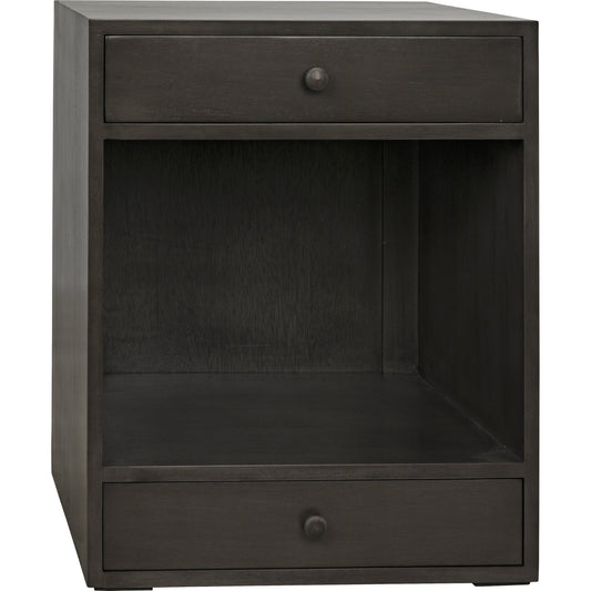 Sumiko Side Table by Noir in pale. Made from mahogany in a modern style.