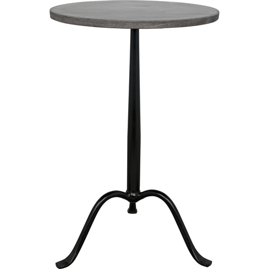 Cosmopolitan Side Table by Noir. Made from unique in a transitional style.
