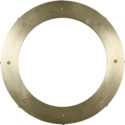Clay Mirror by Noir. Made from metal in a modern style.