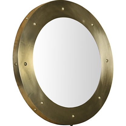 Clay Mirror by Noir. Made from metal in a modern style.