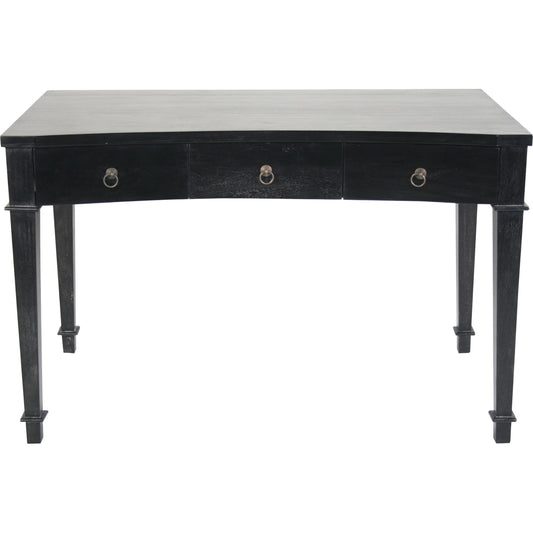 Curba Desk by Noir. Made from mahogany in a traditional style.