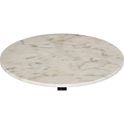 Cobus Side Table by Noir in cast iron, quartz. Made from cast iron, quartz in a transitional style.