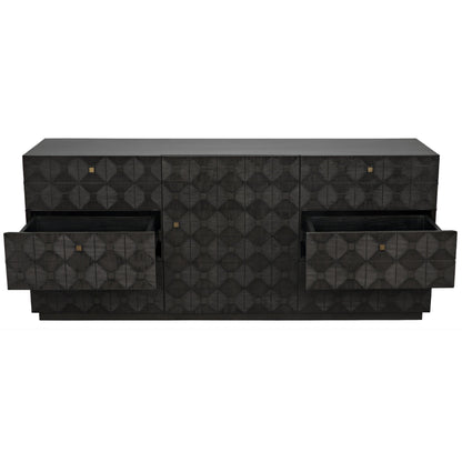 Leon Dresser by Noir in pale. Made from mahogany in a eclectic & global style.