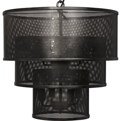 Arena Pendant by Noir. Made from metal in a modern style.