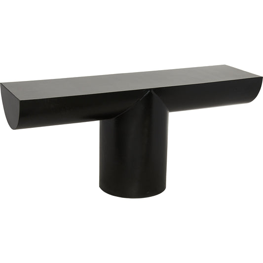 T Console by Noir in metal. Made from metal in a modern style.