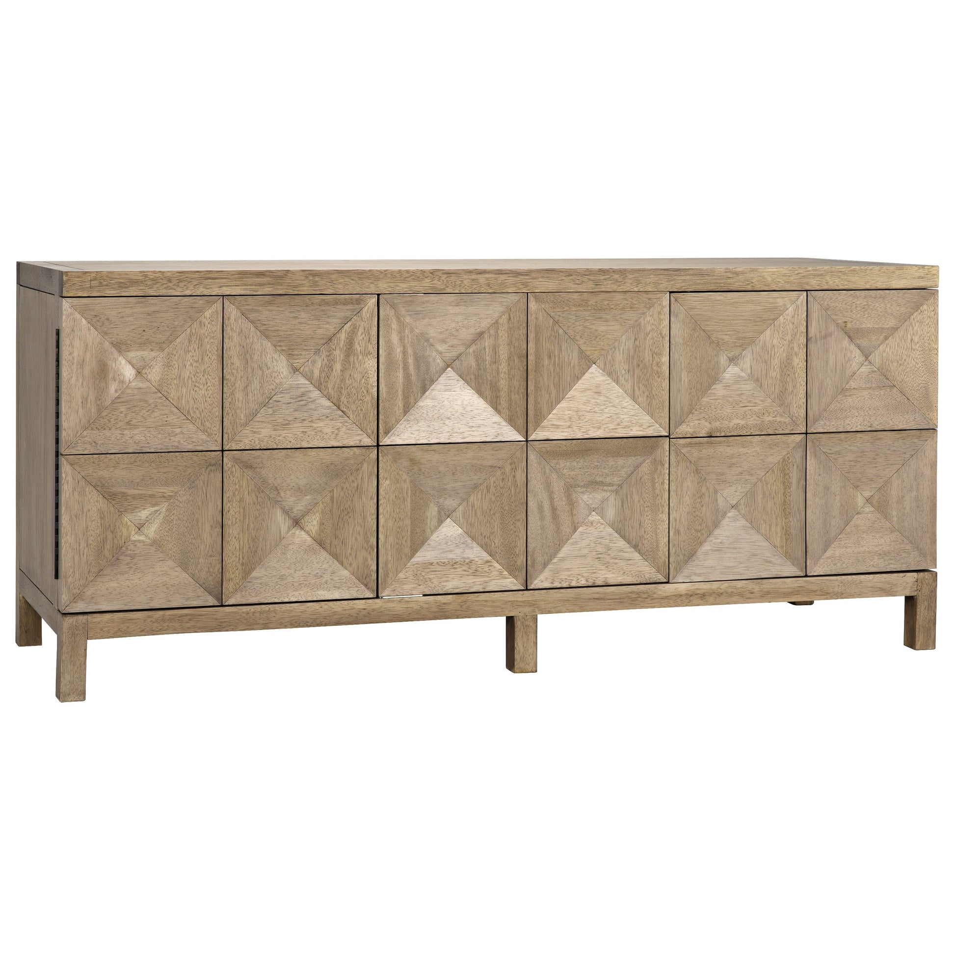 Quadrant Sideboard by Noir. Made from walnut in a modern style.