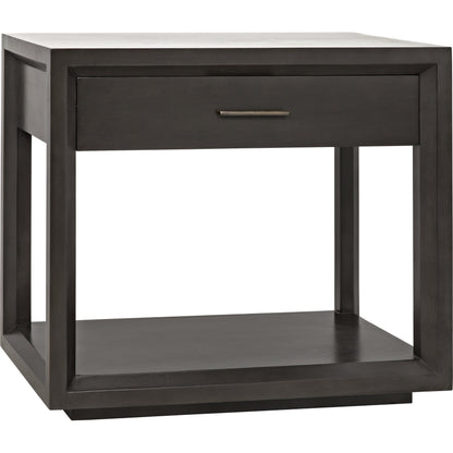 Antony Side Table by Noir. Made from unique in a transitional style.