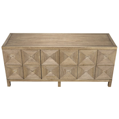 Quadrant Sideboard by Noir. Made from walnut in a modern style.