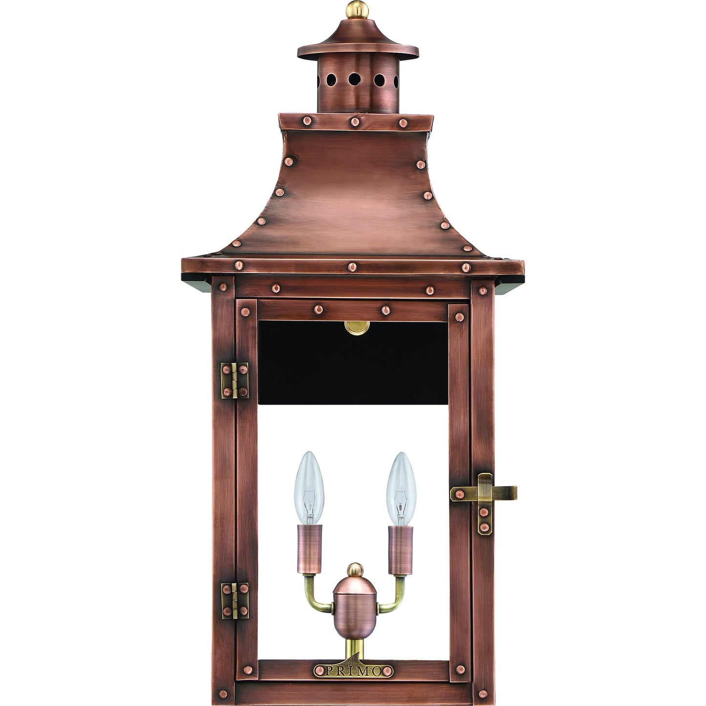 001 S-332257 | Primary Silo | Royal Electric Lantern by Primo Lighting in aged copper. Made from copper in a traditional style.
