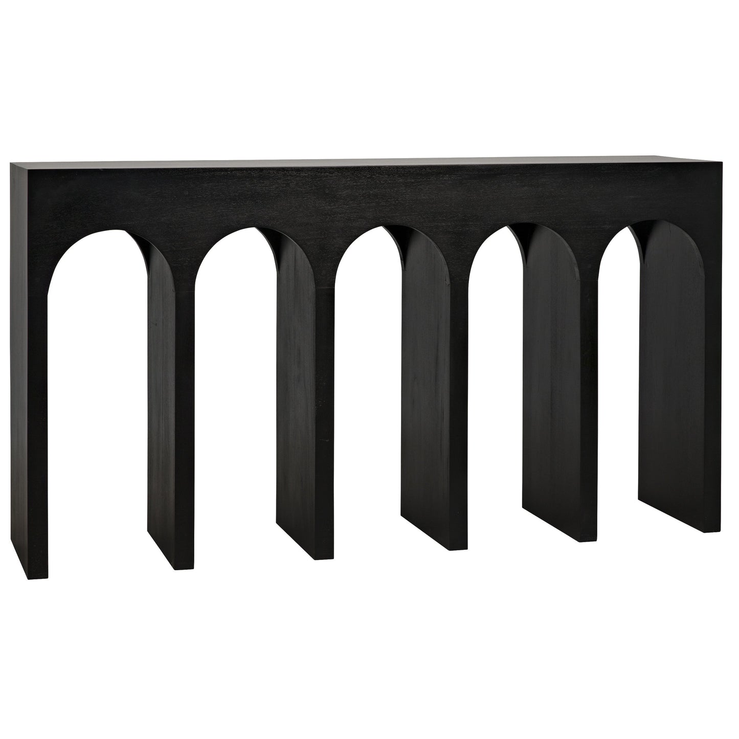 001 S-334468 | Primary Silo | Bridge Console by Noir. Made from mahogany in a modern style.