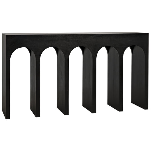 001 S-334468 | Primary Silo | Bridge Console by Noir. Made from mahogany in a modern style.