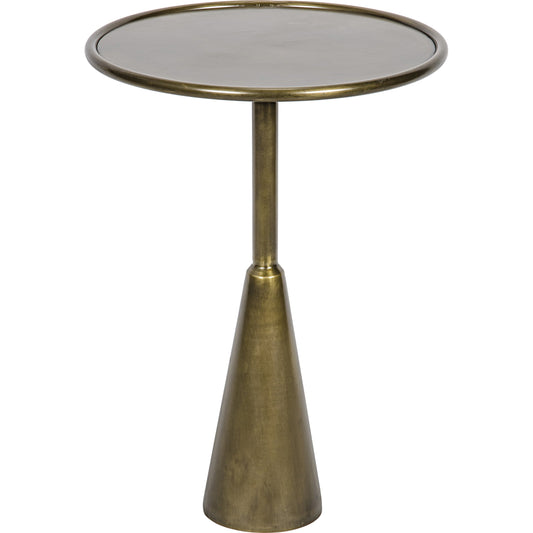 Hiro Side Table by Noir. Made from metal in a modern style.