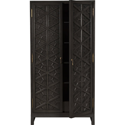Small Maharadscha Hutch by Noir. Made from mahogany in a eclectic & global style.