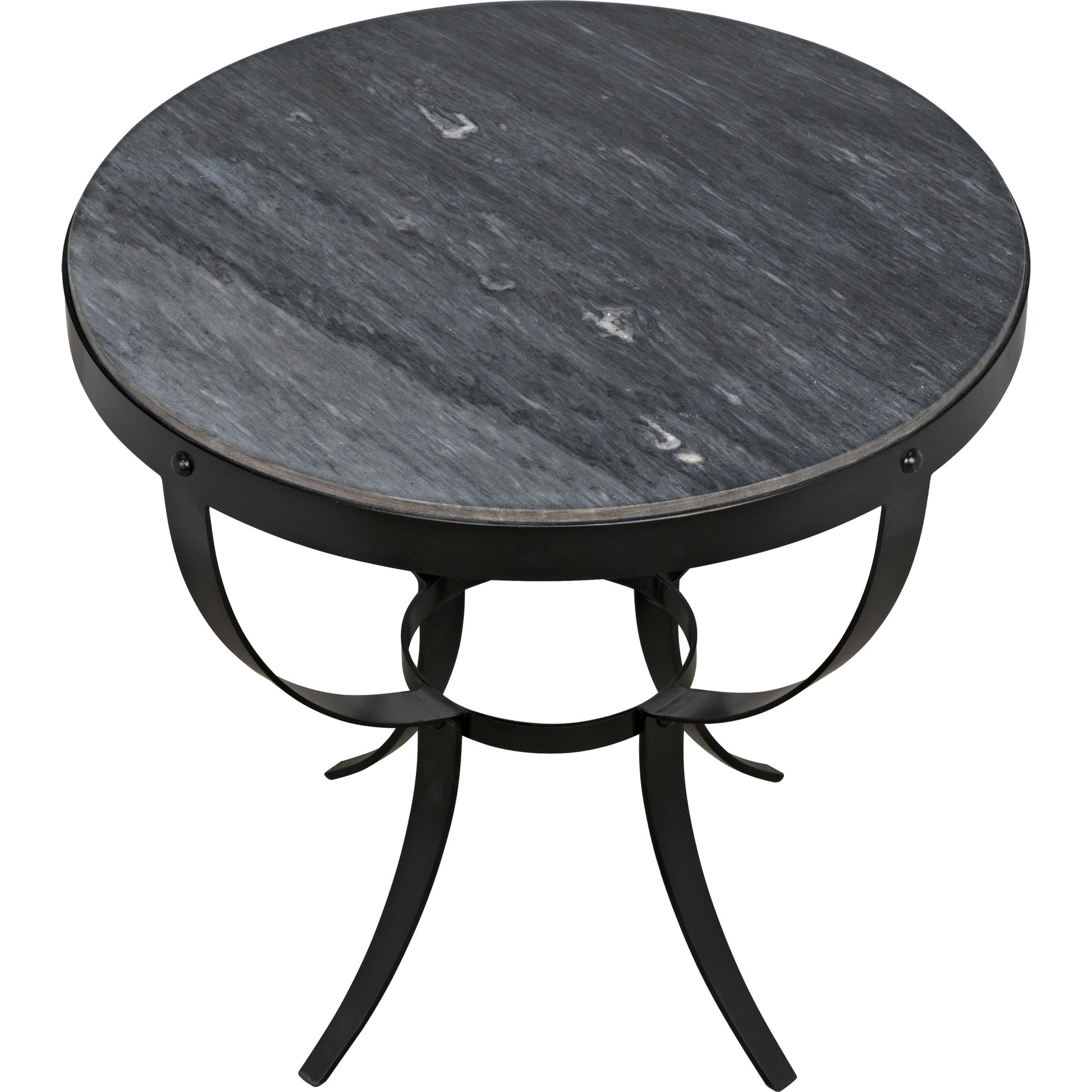 Byron Side Table by Noir. Made from unique in a transitional style.