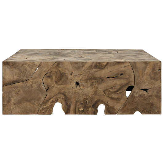 Vert Coffee Table by Noir in teak. Made from teak in a eclectic & global style.