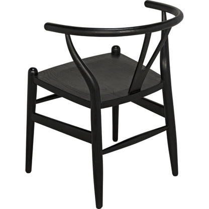 Zola Chair by Noir in natural. Made from sungkai in a modern style.