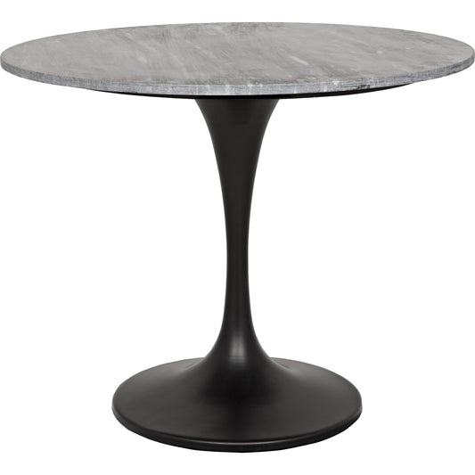 001 S-334993,S-334994 | Additional Silo | Laredo Bistro Table by Noir in metal, marble. Made from metal, marble in a modern style.