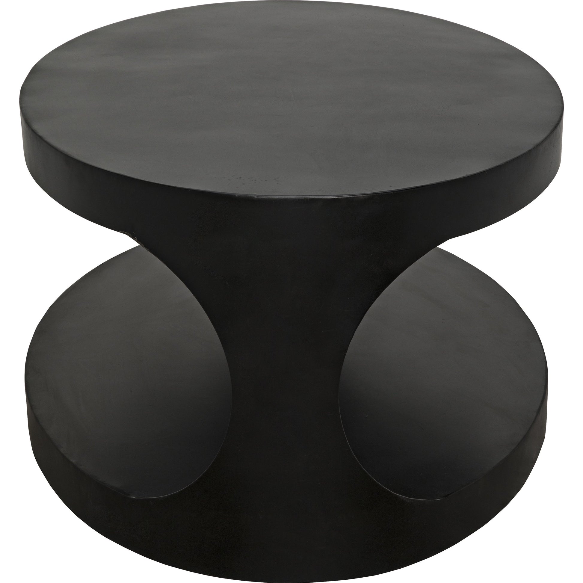 Eclipse Oval Coffee Table by Noir in metal. Made from metal in a modern style.