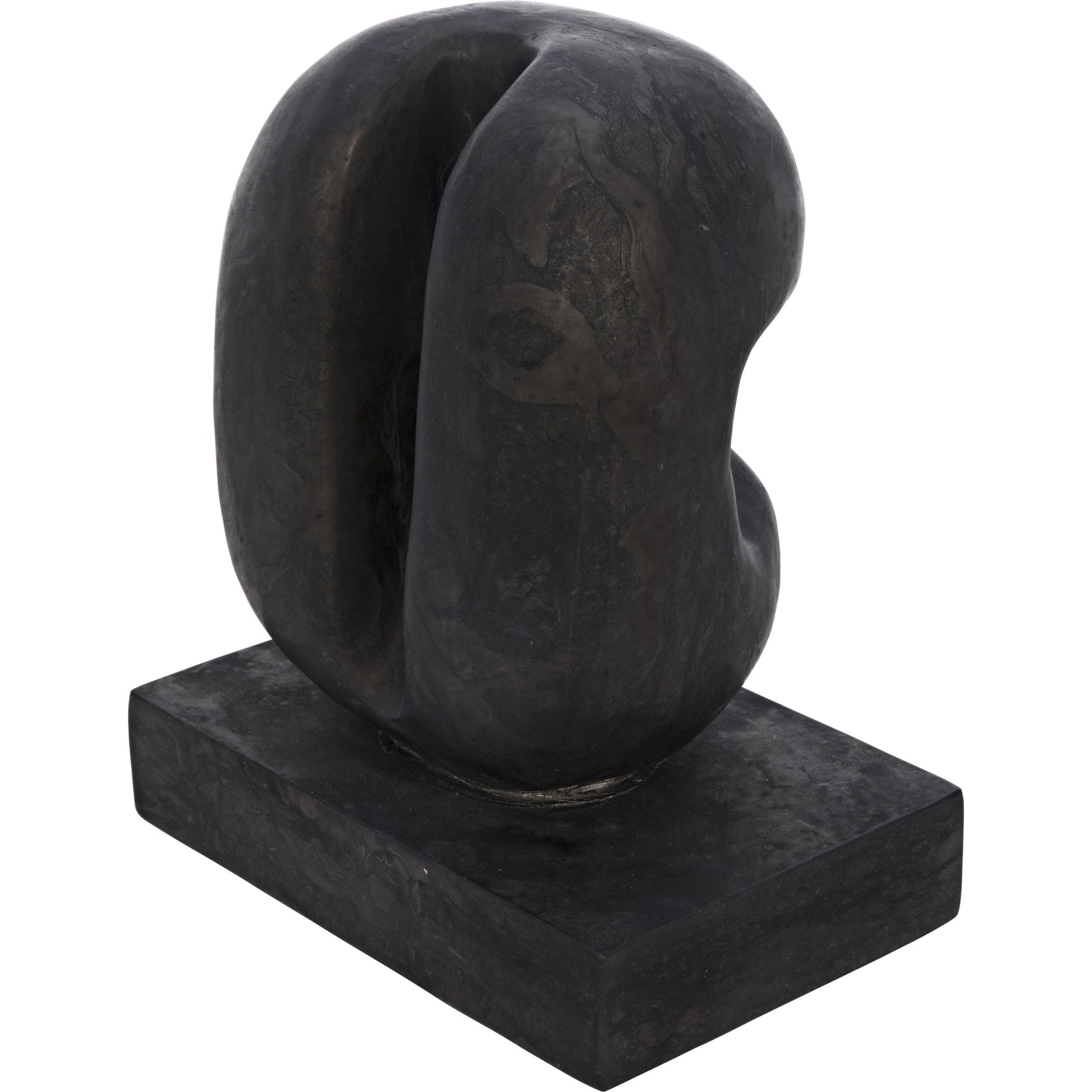 Juno Sculpture by Noir in black marble. Made from marble in a modern style.