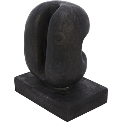 Juno Sculpture by Noir in black marble. Made from marble in a modern style.