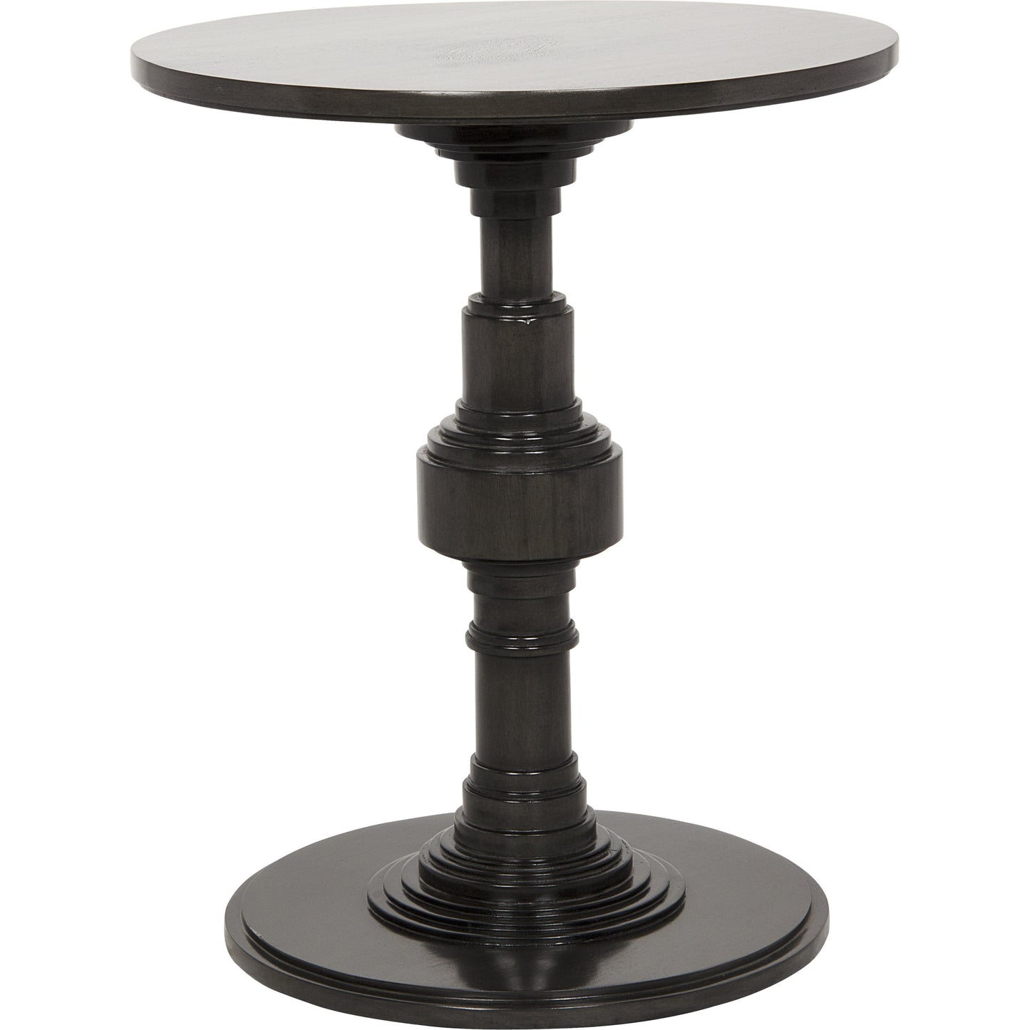 001 S-334349 | Primary Silo | Apollo Side Table by Noir in pale. Made from mahogany in a transitional style.