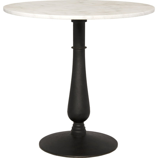 Cobus Side Table by Noir in cast iron, quartz. Made from cast iron, quartz in a transitional style.