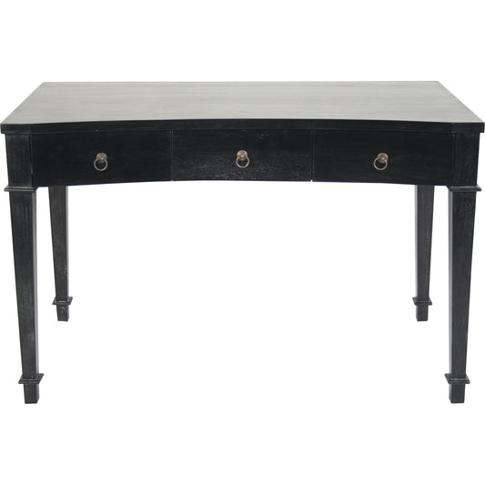 Curba Desk by Noir. Made from mahogany in a traditional style.