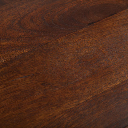 Artezia Adjustable Bar Stools by World Interiors in brown and walnut, antique zinc. Made from acacia wood, iron in a modern style.