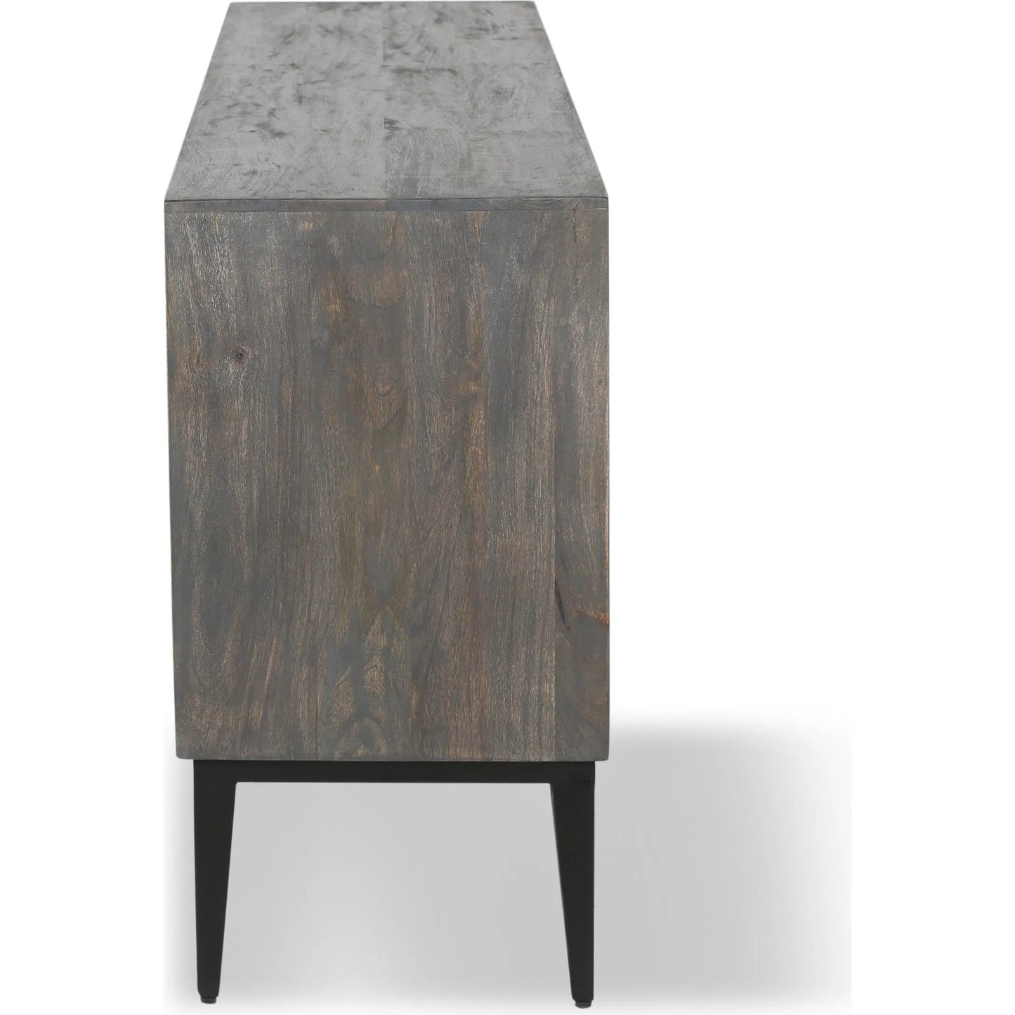 002 SI-2065576 | Additional Silo | Palm Desert Modern Bone Inlay Sideboard by World Interiors in grey wash and water based. Made from mango wood, iron, bone in a eclectic & global style.