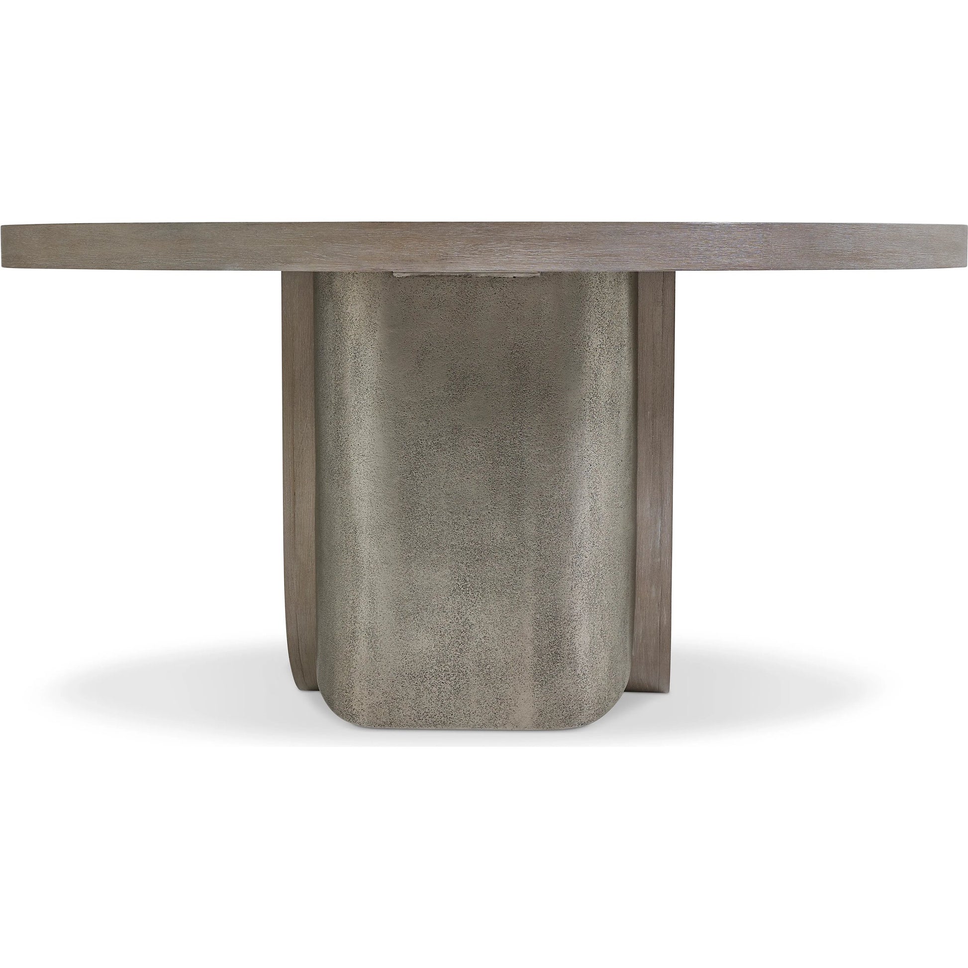 Nexus Dining Table by Bernhardt in forry, graphite. Made from wood, metal in a transitional style.