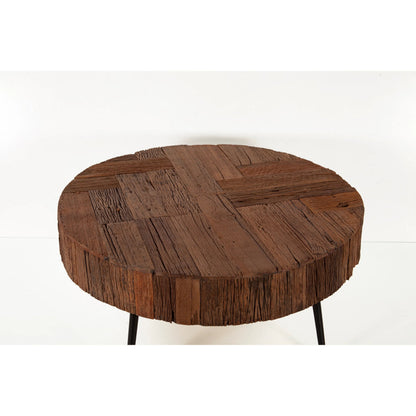 Palm Desert 38" Reclaimed Wood Coffee Table by World Interiors. Made from reclaimed wood, iron in a cottage & farmhouse style.