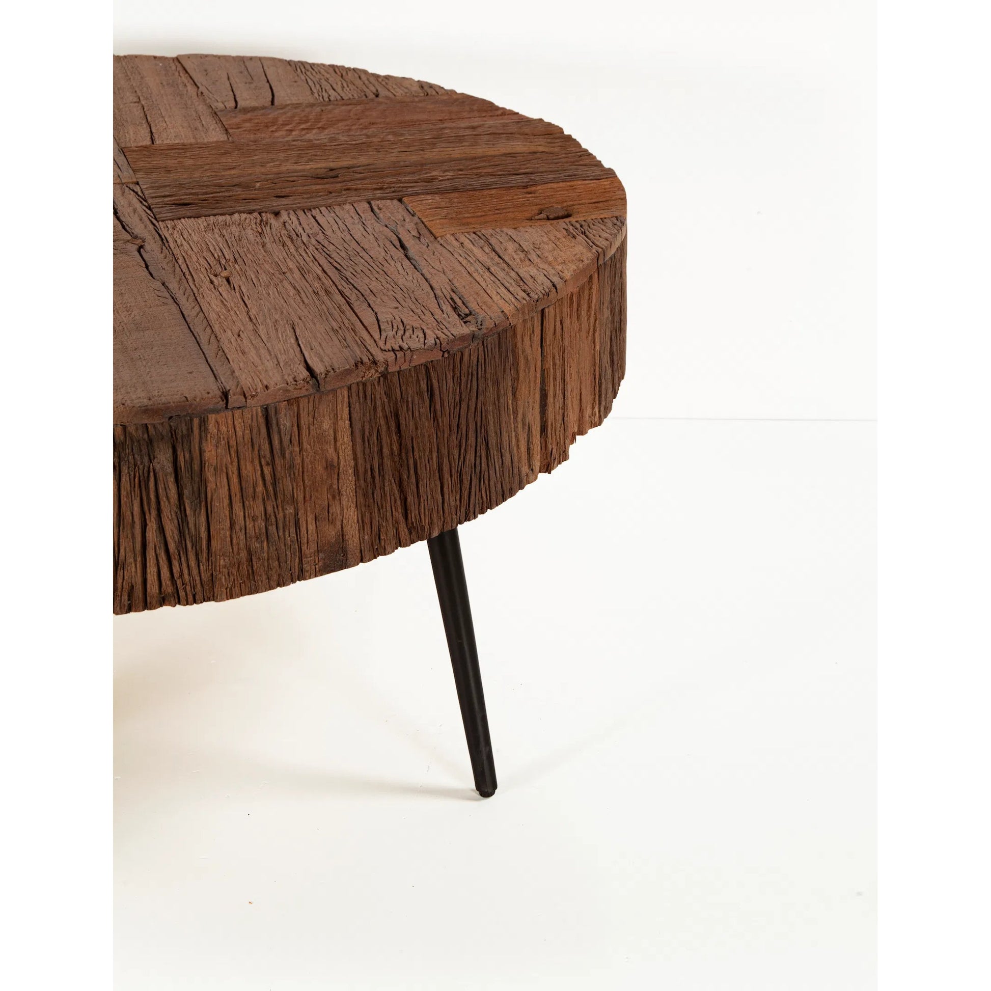 Palm Desert 38" Reclaimed Wood Coffee Table by World Interiors. Made from reclaimed wood, iron in a cottage & farmhouse style.