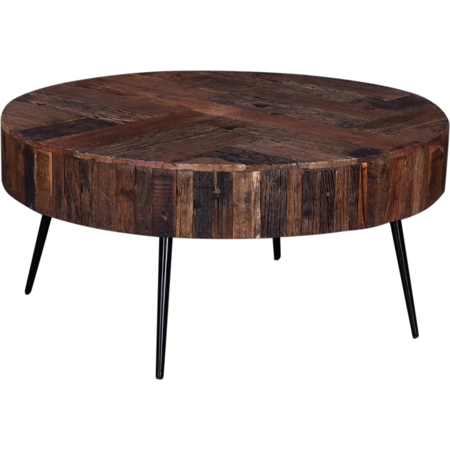 006 SI-2065572 | Primary Silo | Palm Desert 38" Reclaimed Wood Coffee Table by World Interiors. Made from reclaimed wood, iron in a cottage & farmhouse style.