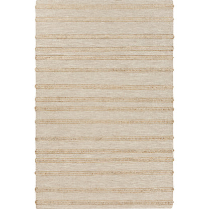Fiji FJI-8001 Rug by Surya in light gray, tan. Made from 70% wool, 20% cotton, 10% jute in a unique style.
