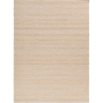 Fiji FJI-8001 Rug by Surya in light gray, tan. Made from 70% wool, 20% cotton, 10% jute in a unique style.