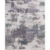 Ivory, Gray, Blue / 2' x 3'