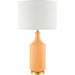 Filaki Accent Table Lamp by Surya in metallic, plated, glazed. Made from ceramic, iron, linen, polystyrene in a unique style.