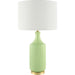 Filaki Accent Table Lamp by Surya in metallic, plated, glazed. Made from ceramic, iron, linen, polystyrene in a unique style.