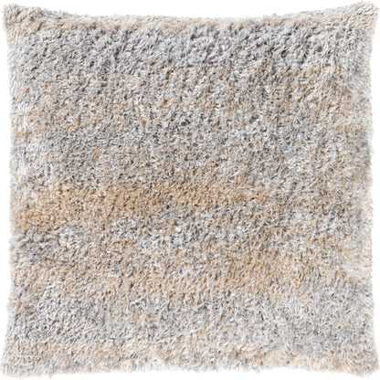 Flokati Pillow - 32812 by Surya. Made from 66% polyester, 34% cotton, 100% polyester in a eclectic & global style.