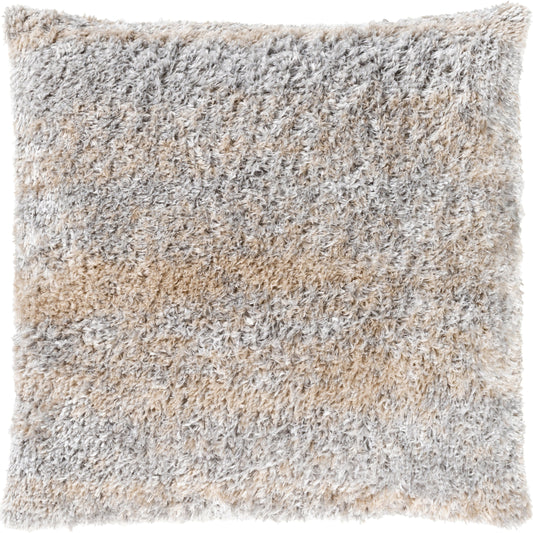 Flokati Pillow - 32812 by Surya. Made from 66% polyester, 34% cotton, 100% polyester in a eclectic & global style.