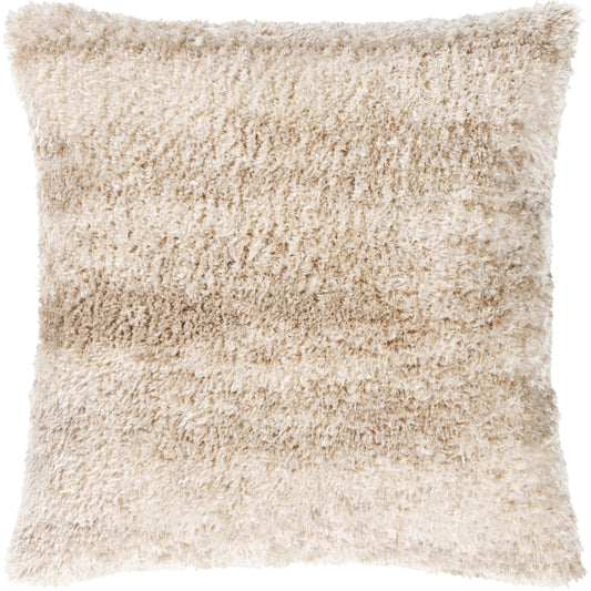 Flokati Pillow - 32812 by Surya. Made from 66% polyester, 34% cotton, 100% polyester in a eclectic & global style.