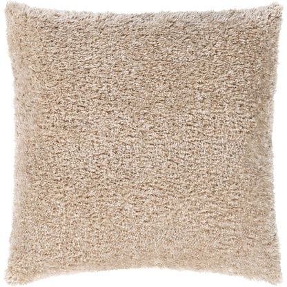 Flokati Pillow - 30702 by Surya. Made from 66% polyester, 34% cotton, 100% polyester in a modern style.